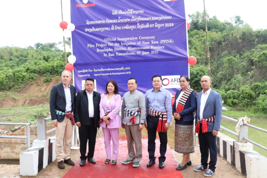 Nam Kata irrigation Pilot Project launched
